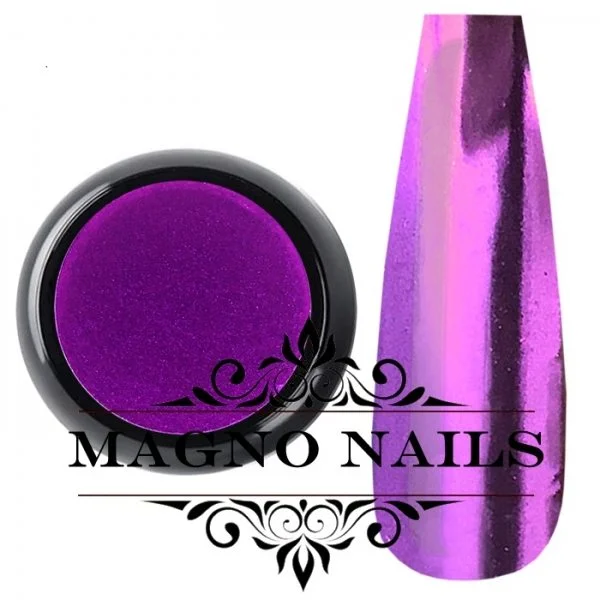 Chrome Pigment - Chrom Powder - Violett Nail Art Nailart Puder